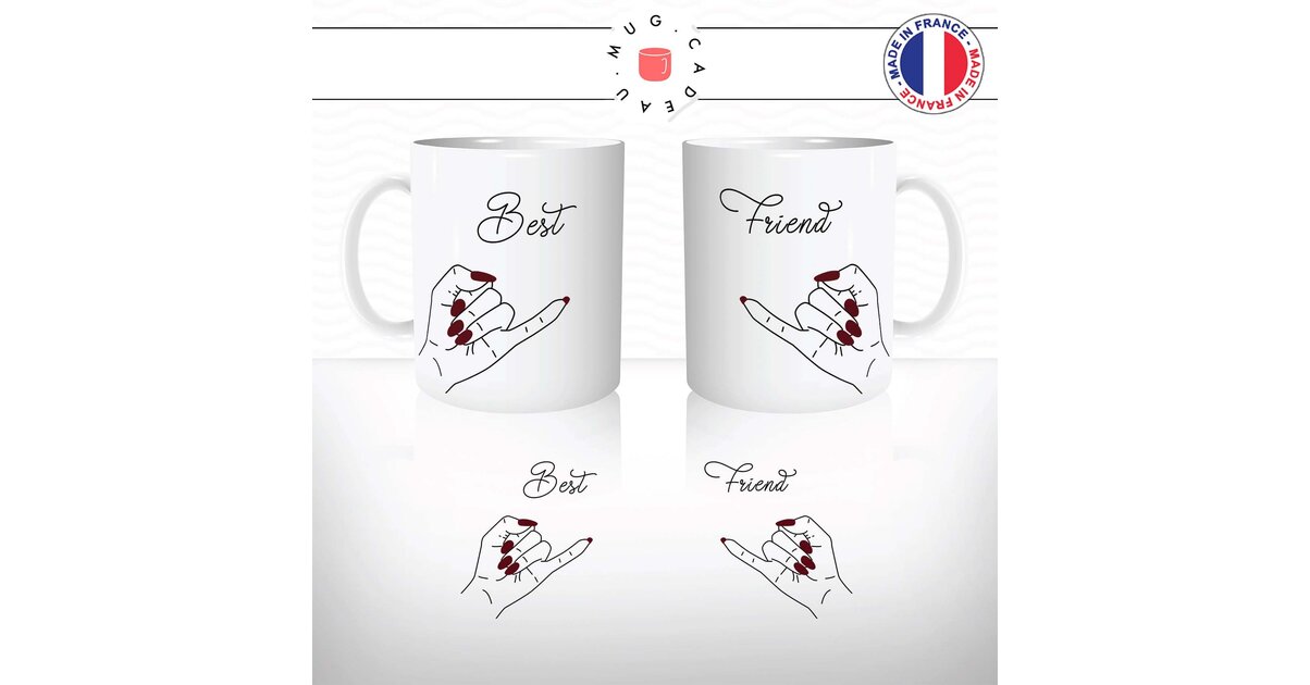 Mug Promesse Du Petit Doigt - Amitié - Mug-Cadeau
